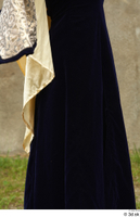  Photos Woman in Historical Dress 23 Blue dress Medieval clothing lower body 0008.jpg
